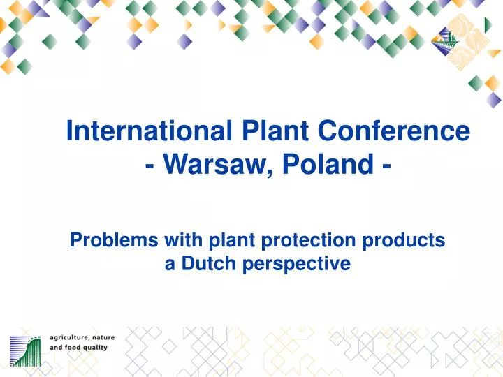 international plant conference warsaw poland