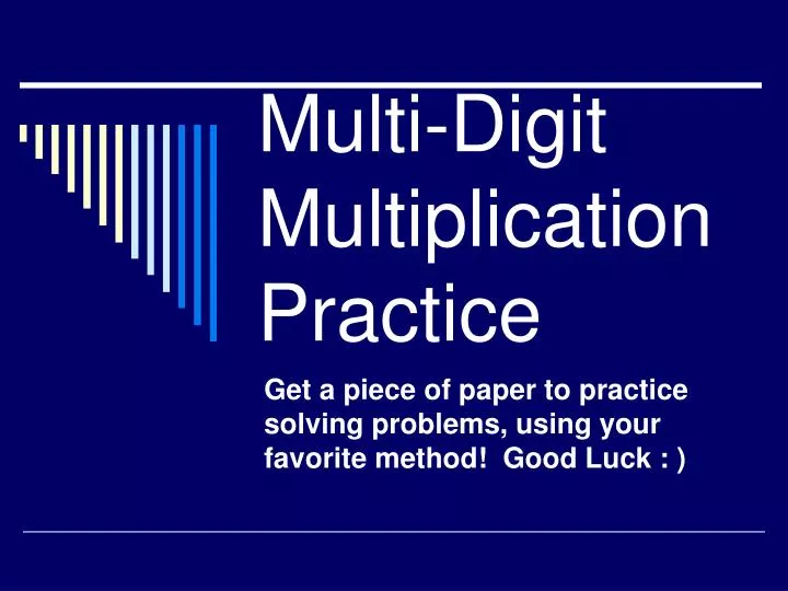 multi digit multiplication practice