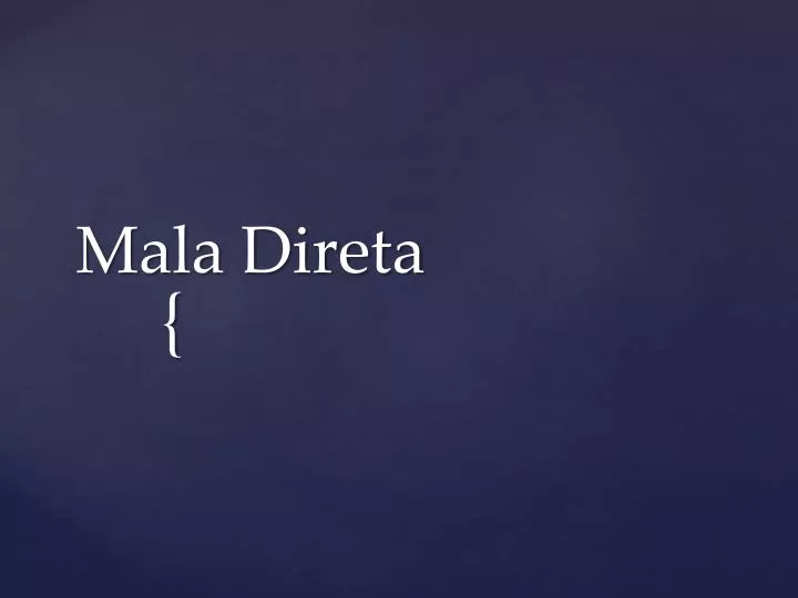 mala direta