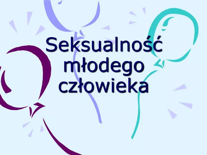 seksualno m odego cz owieka