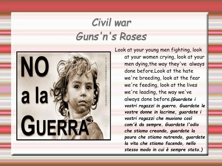 civil war guns n s roses