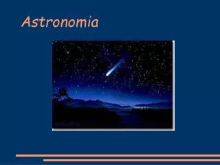 astronomia