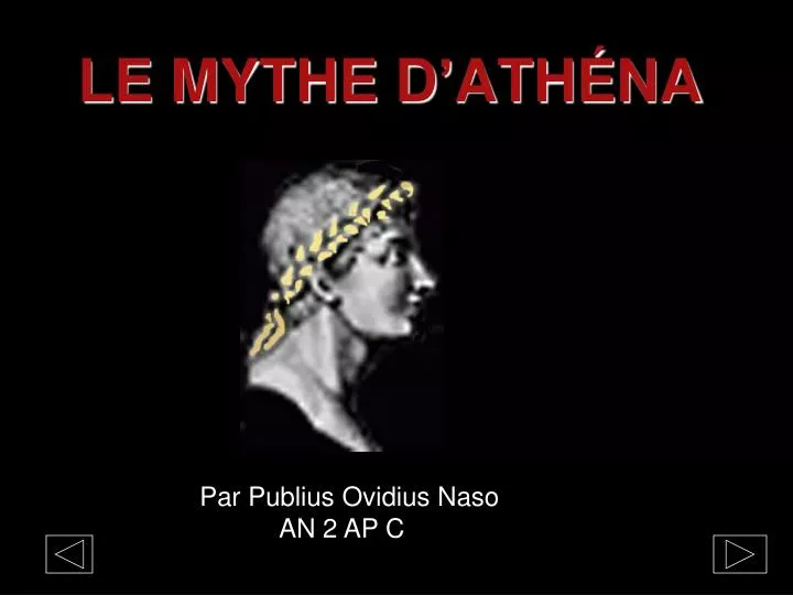 le mythe d ath na