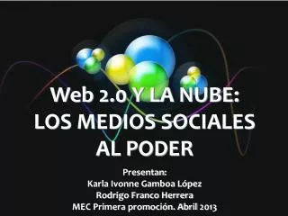 web 2 0 y la nube los medios sociales al poder