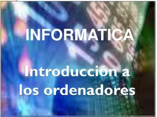 introducci n a los ordenadores