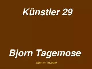 bjorn tagemose