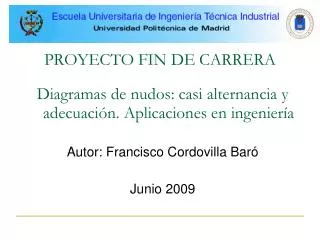 proyecto fin de carrera