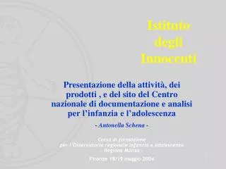 istituto degli innocenti