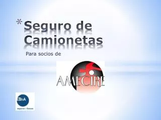 seguro de camionetas