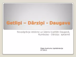 getli i d rzi i daugava