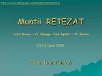 Muntii RETEZAT - slide 1