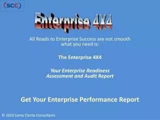 Get Your Enterprise Performance Report