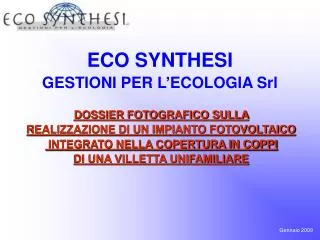 eco synthesi