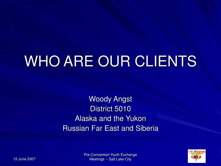 who are our clients