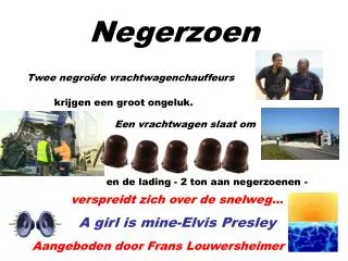 negerzoen