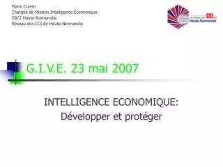 g i v e 23 mai 2007
