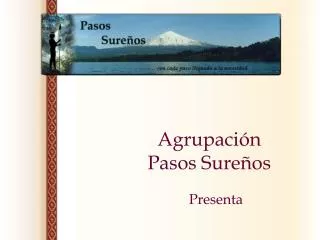 agrupaci n pasos sure os