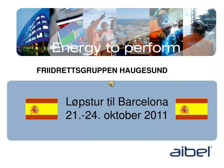 l pstur til barcelona 21 24 oktober 2011