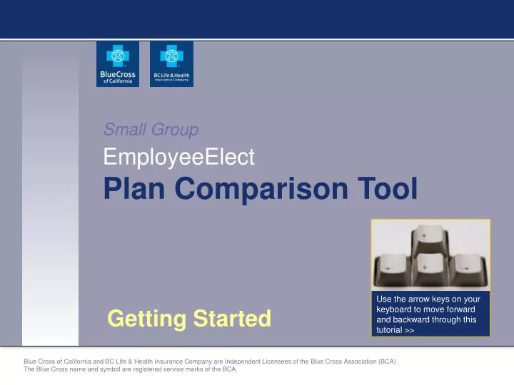 small group employeeelect plan comparison tool