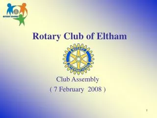 Rotary Club of Eltham