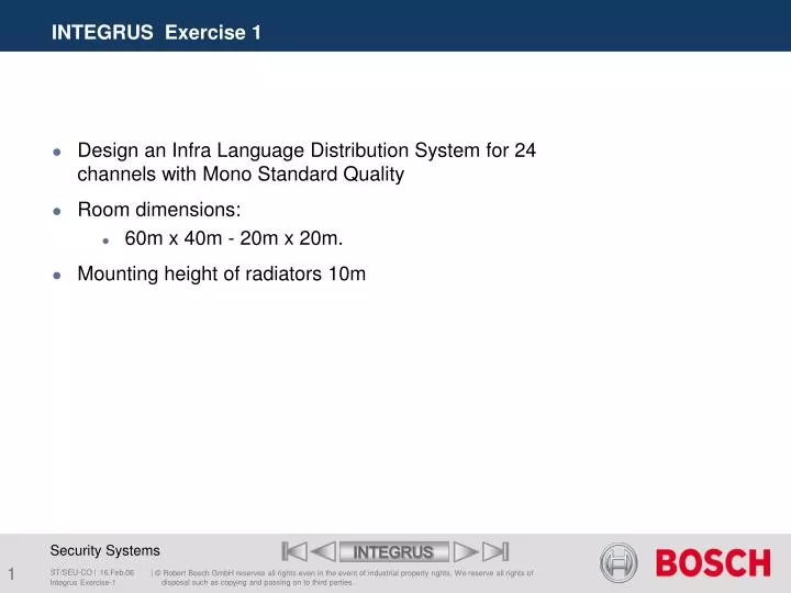 integrus exercise 1