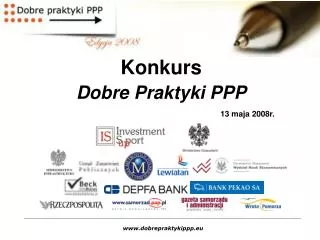 konkurs dobre praktyki ppp