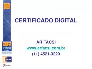 certificado digital