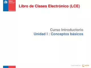 curso introductorio unidad i conceptos b sicos