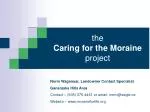 the Caring for the Moraine project