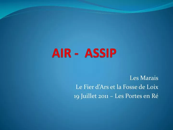 air assip