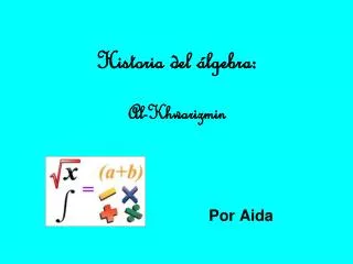 historia del lgebra
