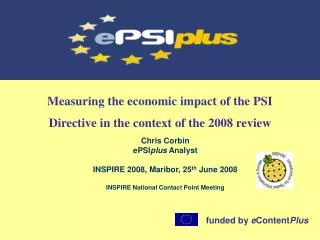 Measuring the economic impact of the PSI Directive in the context of the 2008 review