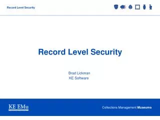 Record Level Security