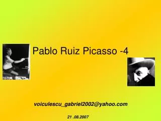 Pablo Ruiz Picasso -4