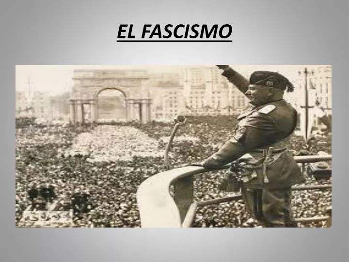 el fascismo