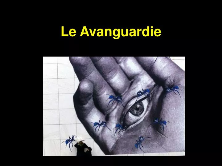 le avanguardie