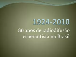 1924 2010