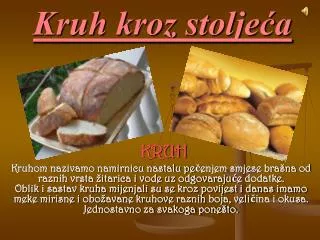 kruh kroz stolje a