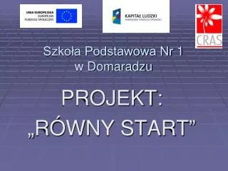 szko a podstawowa nr 1 w domaradzu