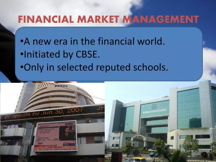 financial market management