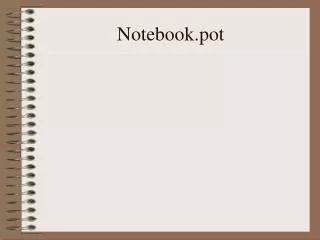 notebook pot