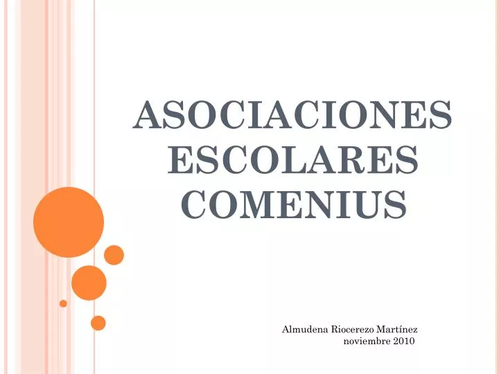 asociaciones escolares comenius