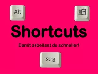 shortcuts
