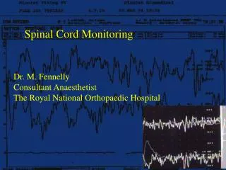 Spinal Cord Monitoring