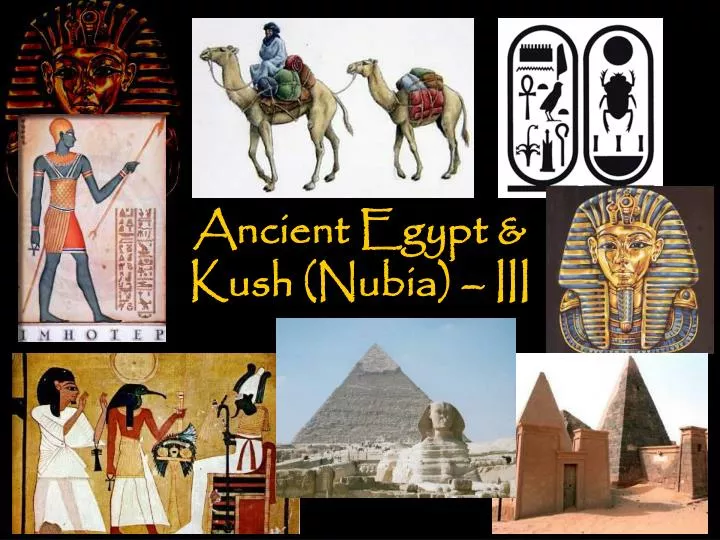 ancient egypt kush nubia iii