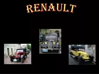 RENAULT