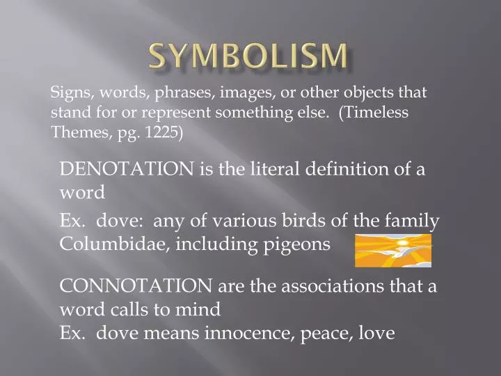 symbolism