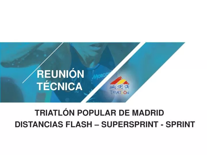 triatl n popular de madrid distancias flash supersprint sprint