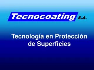 tecnolog a en protecci n de superficies