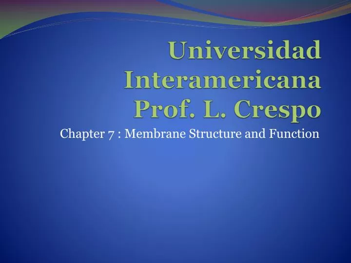 universidad interamericana prof l crespo